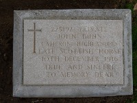 Struma Military Cemetery - Dunn, John